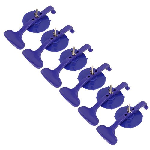 6 pcs suction cup clamps strong suction glass sucker windshield repair gluing