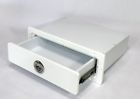 Marine drawer white starboard boat drawer storage 18&#034; x 6&#034;