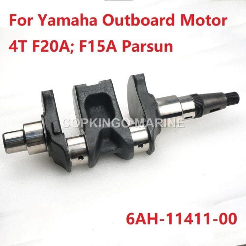 Crankshaft assy for yamaha outboard engine 4t 15hp 20hp f15 f20 6ah-11411-00