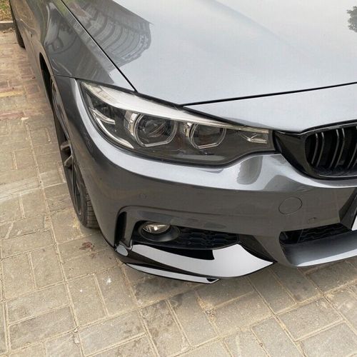 For 4 series f32 f33 f36 2014-2020 front panel lip angle diffuser split1713-