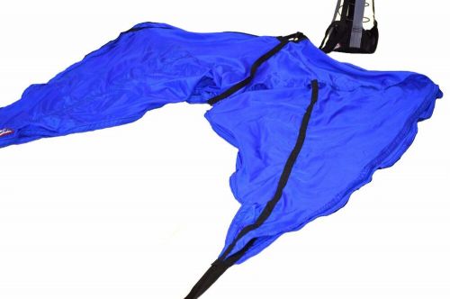 Drag parachute spring loaded blue drag chute rjs racing pro spring parachute