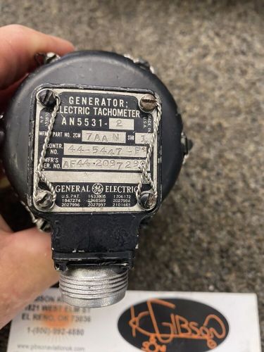 General electric an5531-2  tach generator  7aan-1, 44-5447-p