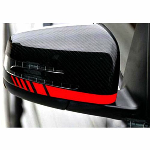 Rearview mirror decoration carbon fiber 5d sticker stripe decal car accessories