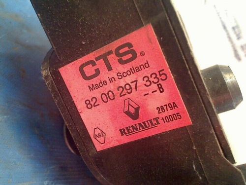 2010 renault clio iii (br/cr) electric gas pedal 8200297335-