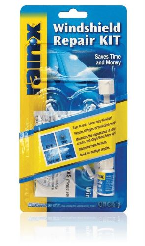 Rain-x windshield repair kit, saves time and money by repairing chips and cracks