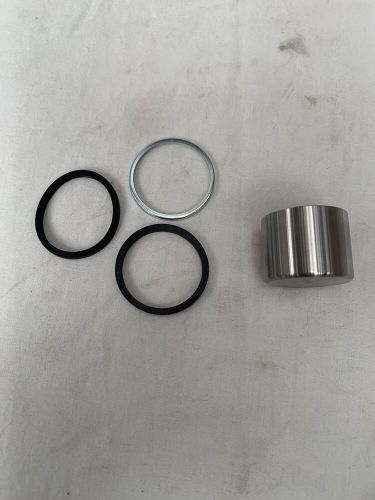 Stainless steel piston &amp; seals to fit classic mini ap 4 pot suits 8.4 inch disc