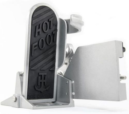 Hf-1-dp hot foot universal floor mounted throttle for outboard or sterndive