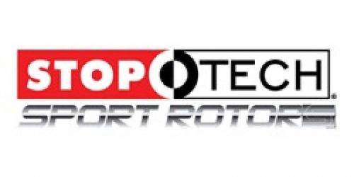 Stoptech power slot 06-10 chevrolet corvette front left slotted rotor