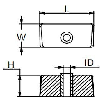 Martyr cm397768a omc aluminum block anode