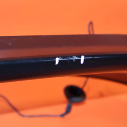 Porsche cayenne turbo tailgate spoiler wing 2011 2012 2013 2014 7p5827934b oem