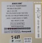 King kt-76c transponder, yellow taggrd.