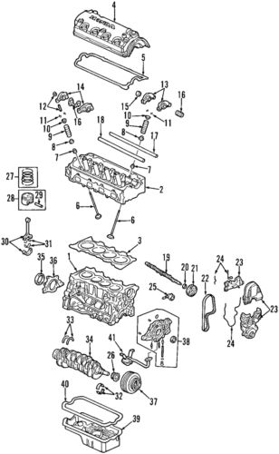 Genuine honda lash adjuster 90206-pm3-004