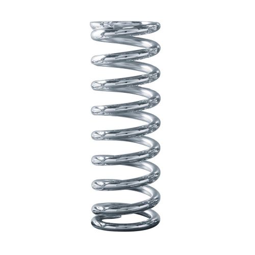 Qa1 8cs200 coil-over spring 200 lbs./in. rate 8in l 2.5in dia chrome