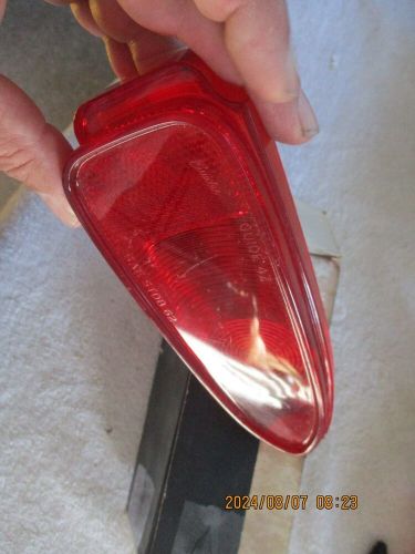 Nos 1962 buick special right hand delco guide tail lamp lens-part 5952984