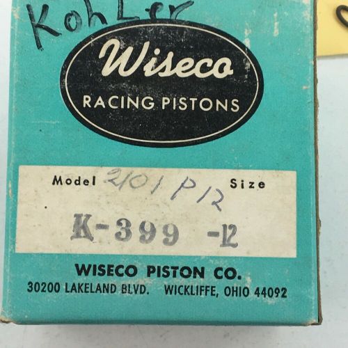 Kohler engine k399-2t engine wiseco 2101p12 brand .120 oversize piston w/ rings