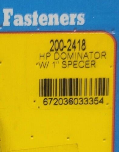 Arp 200-2418 carburetor stud kit  hp dominator, w/ 1&#034; spacer