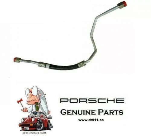 Porsche 928 compressor to evaporator ac suction hose line genuine 92857309809