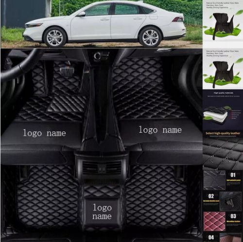 Fit for acura tl tlx car floor mats luxury custom waterproof cargo liners mats