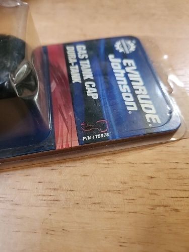 1 new genuine oem brp evinrude johnson gas tank cap dura-tank 175978