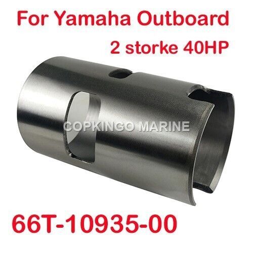 Cylinder sleeve liner for yamaha outboard 2t 40hp e40 ex40 80mm 66t-10935-00