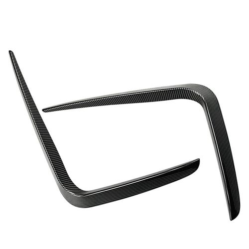 Carbon black front bumper lip spoiler for bmw 4 series g22 g23 m sport 2020-2023