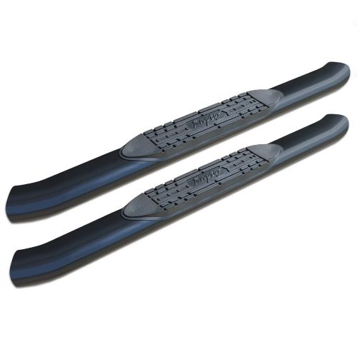 Raptor 1602-0246b - 5&#039; curved black oval step bars