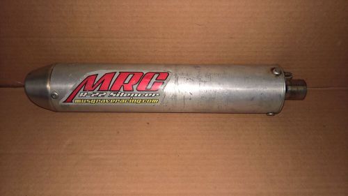 Mrc pro circuit r-22 shifter kart exhaust muffler silencer 12&#034; honda cr125