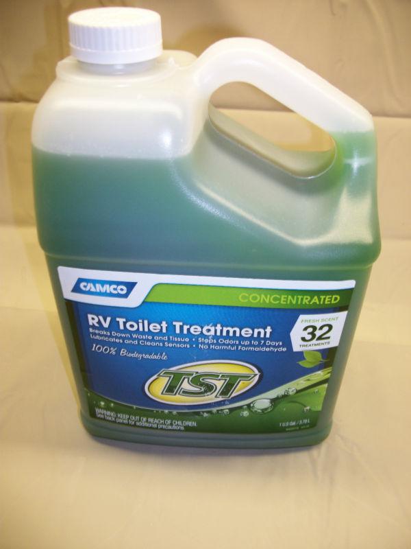 New camco 40227 tst rv holding tank treatment - 1 gallon camper travel trailer