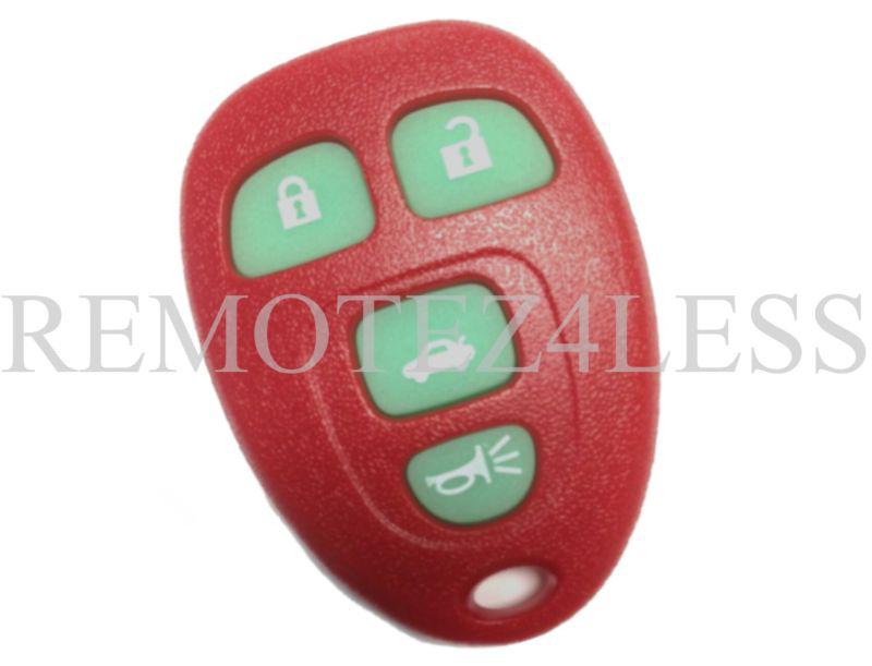 New gm red glow in dark keyless remote key fob transmitter clicker beeper