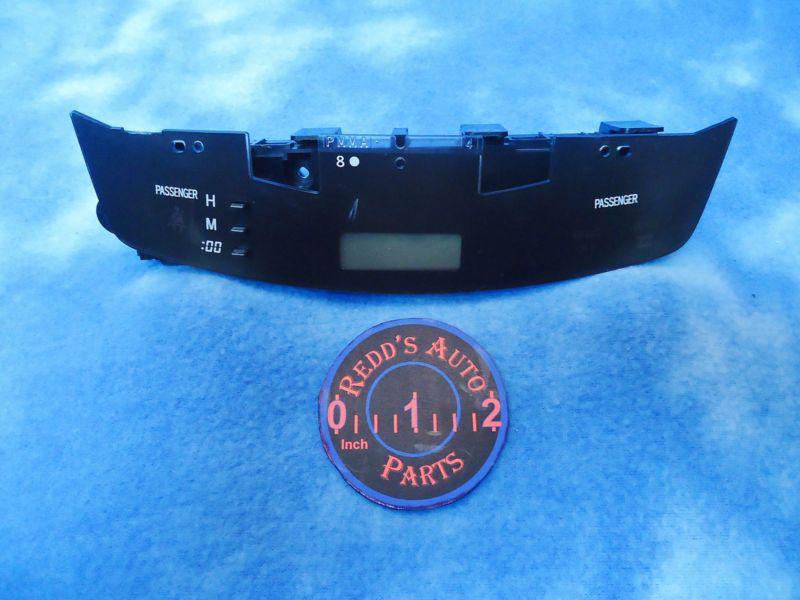 06-10 toyota rav4 digital clock assembly 455944-2070 oem used scuffs 241r