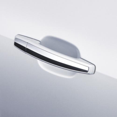 13-14 chevrolet malibu summit white chrome door handle set by gm 22817270