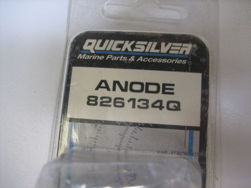 Quicksilver genuine mercury mariner force anode ~oem~ 826134q - *new*