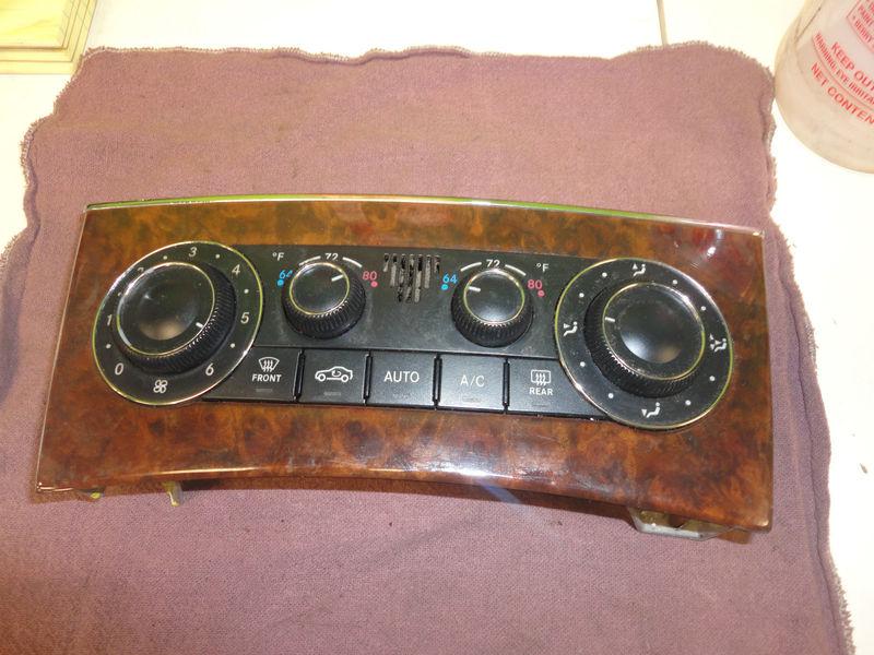 2006 mercedes clk head-ac controls stock#1452