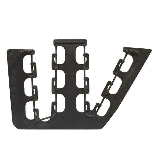 Ranger boat fishing rod holder panel 340006 | black starboard