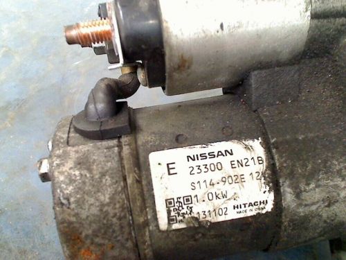 Starter starter motor nissan juke (f15) 2015 s114902e-