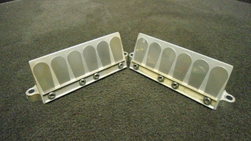 #828623 reed blocks (2x) 1994-2009 75-300hp mercury 3.0l efi outboard ~599~ #1