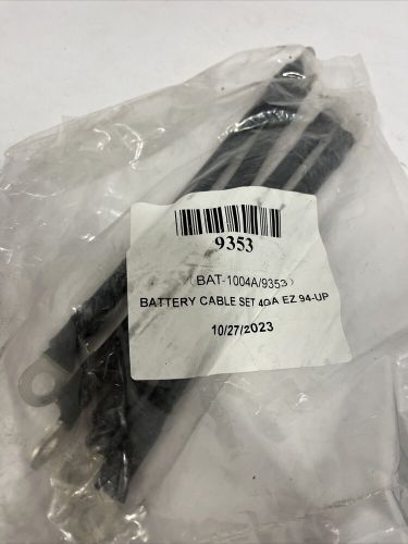 True® golf cart cables ezgo™ txt 94-up medalist/txt battery 5 cable set (4-awg)