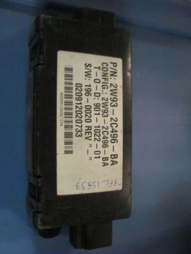 Jaguar s type 2000 2001 2002  control module 2w93-2c496-ba