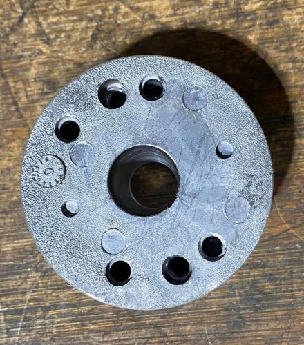 Yamaha kt100 magneto flywheel standard rotation  includes the nut, washer, and