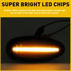 Smoke led side marker light turn signal lamp for mitsubishi outlander lancer evo