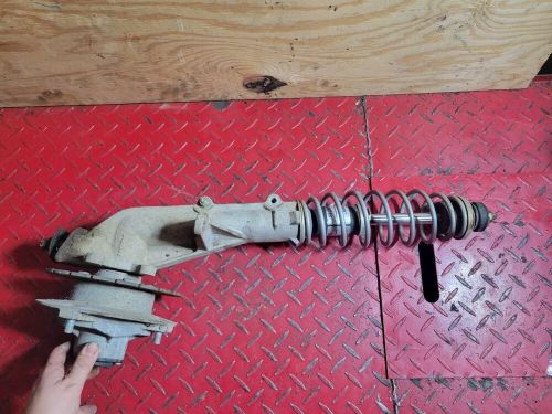 2003 polaris trailblazer 250 right side front shock / spindle hub assembly