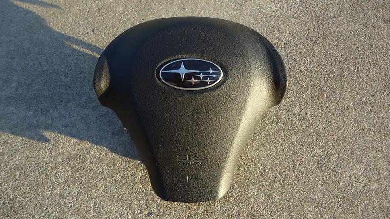 06 07 08 09 10 11 subaru tribeca driver airbag airbags 2006-2011 black