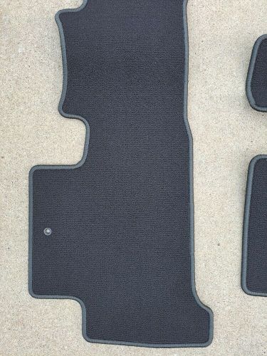 Acura mdx gray carpet floor mat 83600stx-a120m1 nh690l - 4 piece set - new!