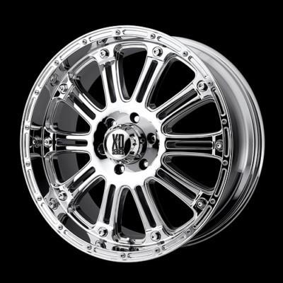 22" xd hoss chrome with 40x15.50x22  nitto mud grappler mt tires wheels rims