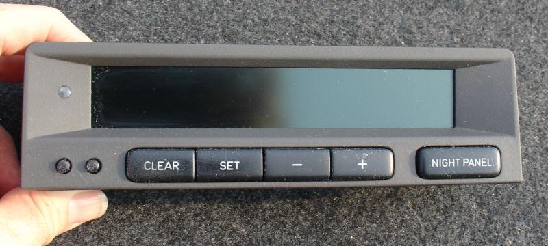 1998 99 00 01 02 03 04 05 saab 9.5 sid siu information radio display   # 5371380