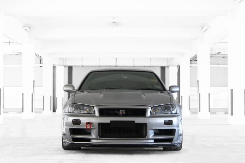 Nissan skyline r34 z-tune gtr gt-r hd poster super car print multi sizes avail