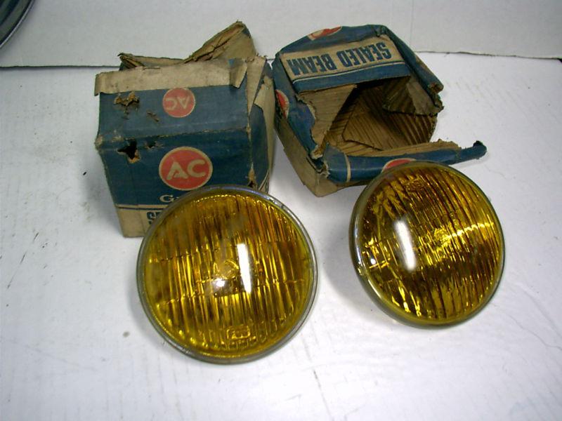 1950 gm ford mopar nos fog lamps pair l@@k!!!