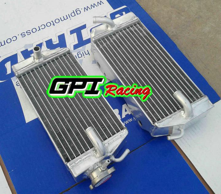 Gpi r&l aluminum radiator honda crf450r crf 450r crf450 02-04 03 2002 2003 2004