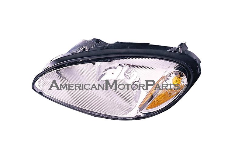 Left driver side replacement headlight 01-05 chrysler pt cruiser - 5288765ah