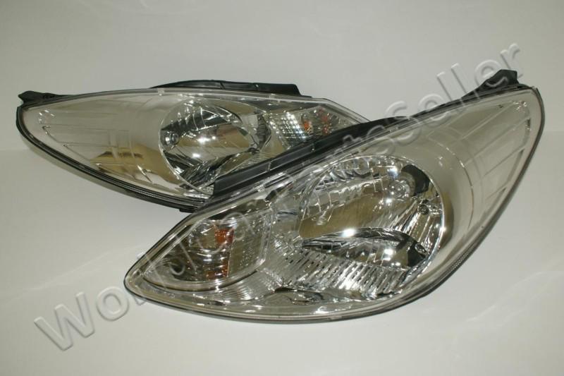 Hyundai i10 2008-2010 electric headlamps front lights left + right pair 2009